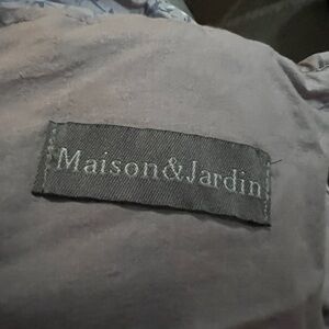 Madison & Jardin King size comforter set with two king shams.